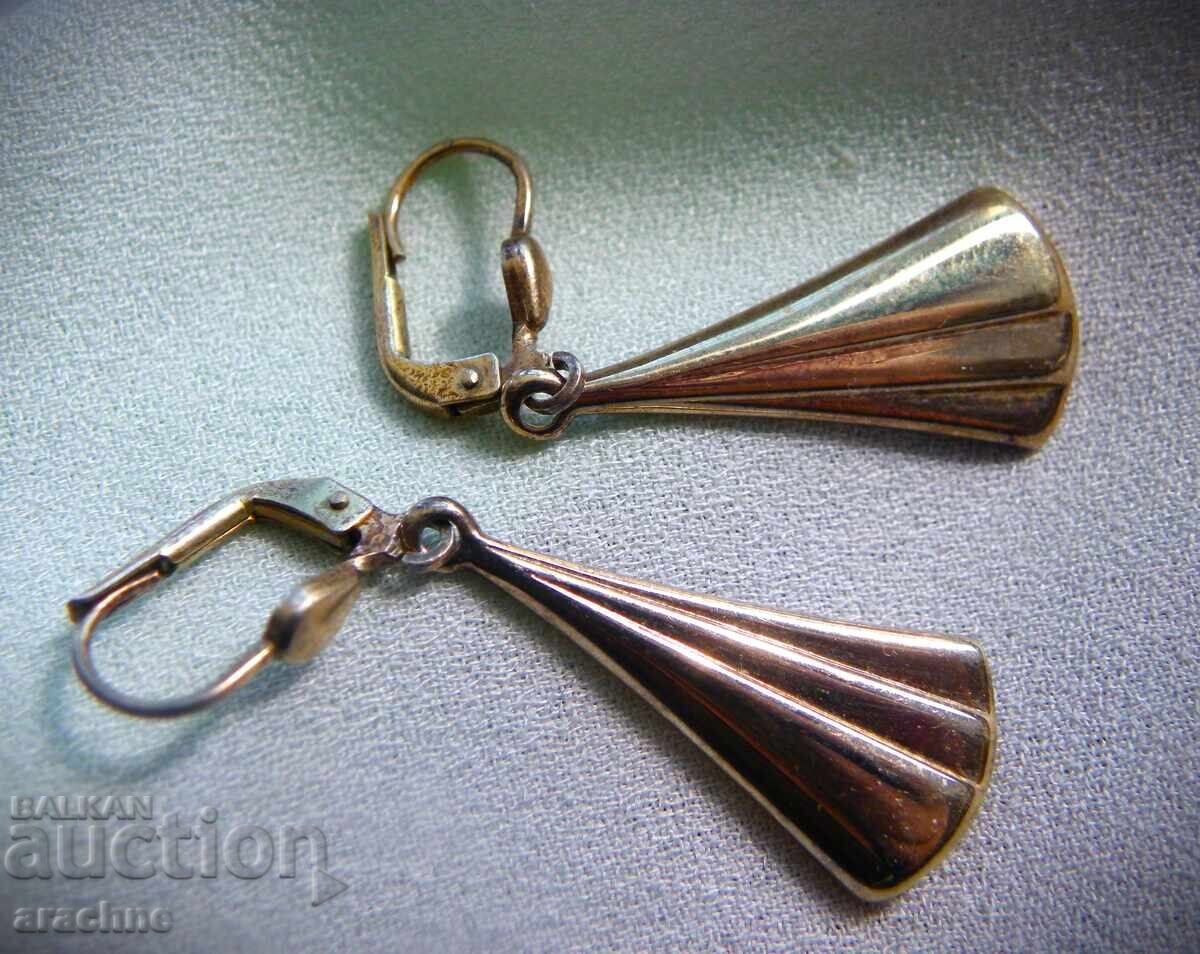 Auction Gold-plated silver earrings Auction Gold-plated silver earrings