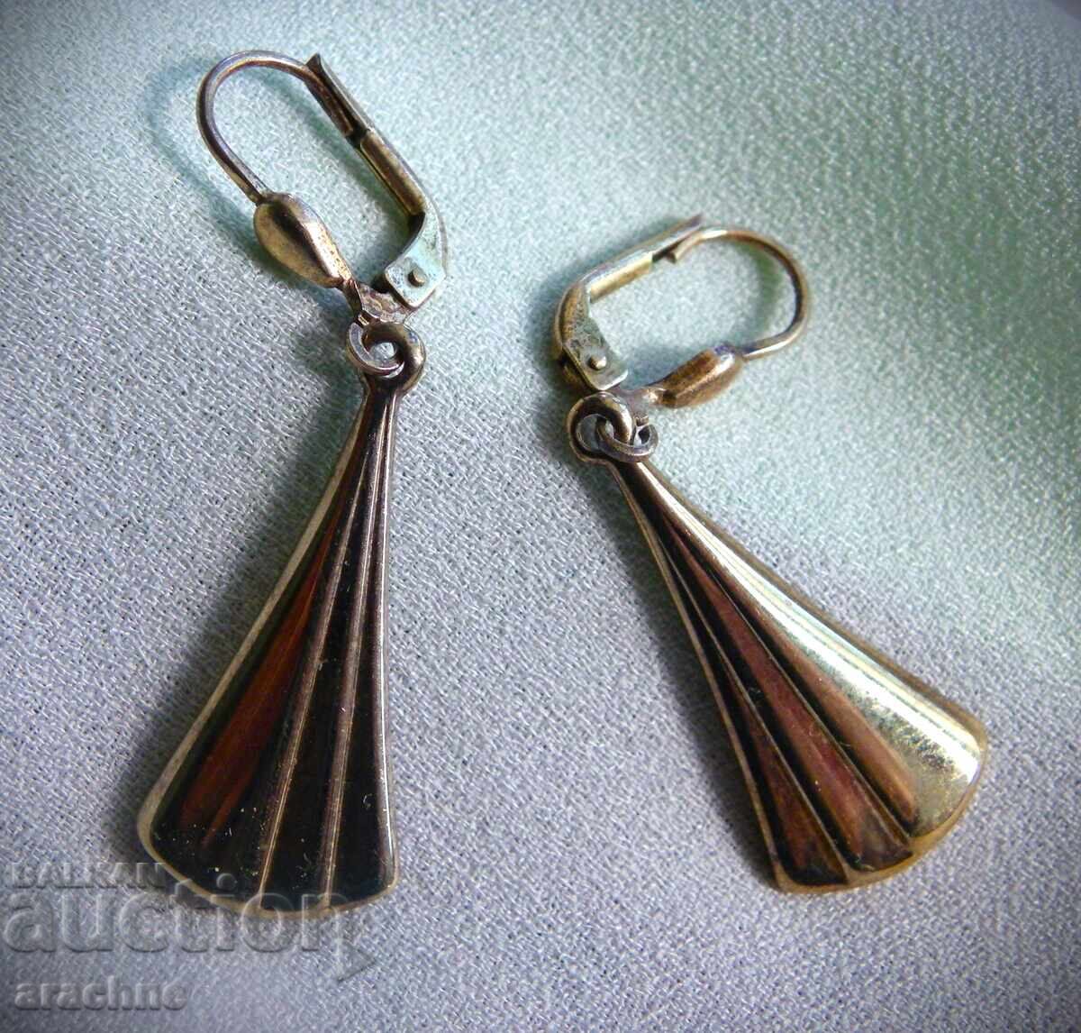 Gold-plated silver earrings Gold-plated silver earrings