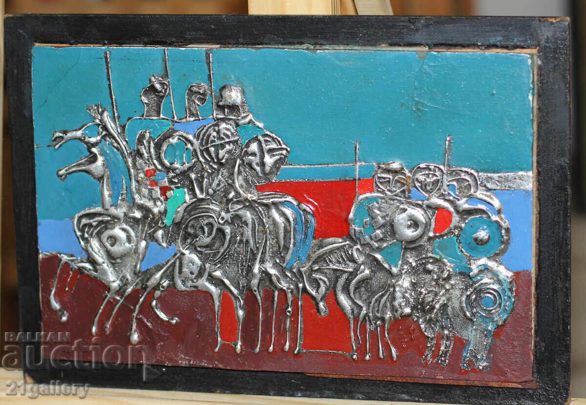 Auction Dimitar Bogdanov (1961-) Metal Sculpture Riders Auction Dimitar Bogdanov (1961-) Metal Sculpture Riders