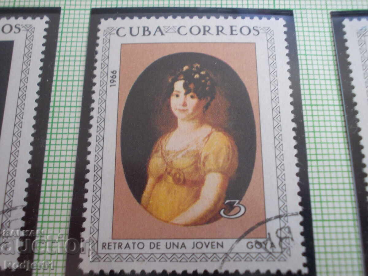 Auction stamps - Cuba 1966 Auction stamps - Cuba 1966