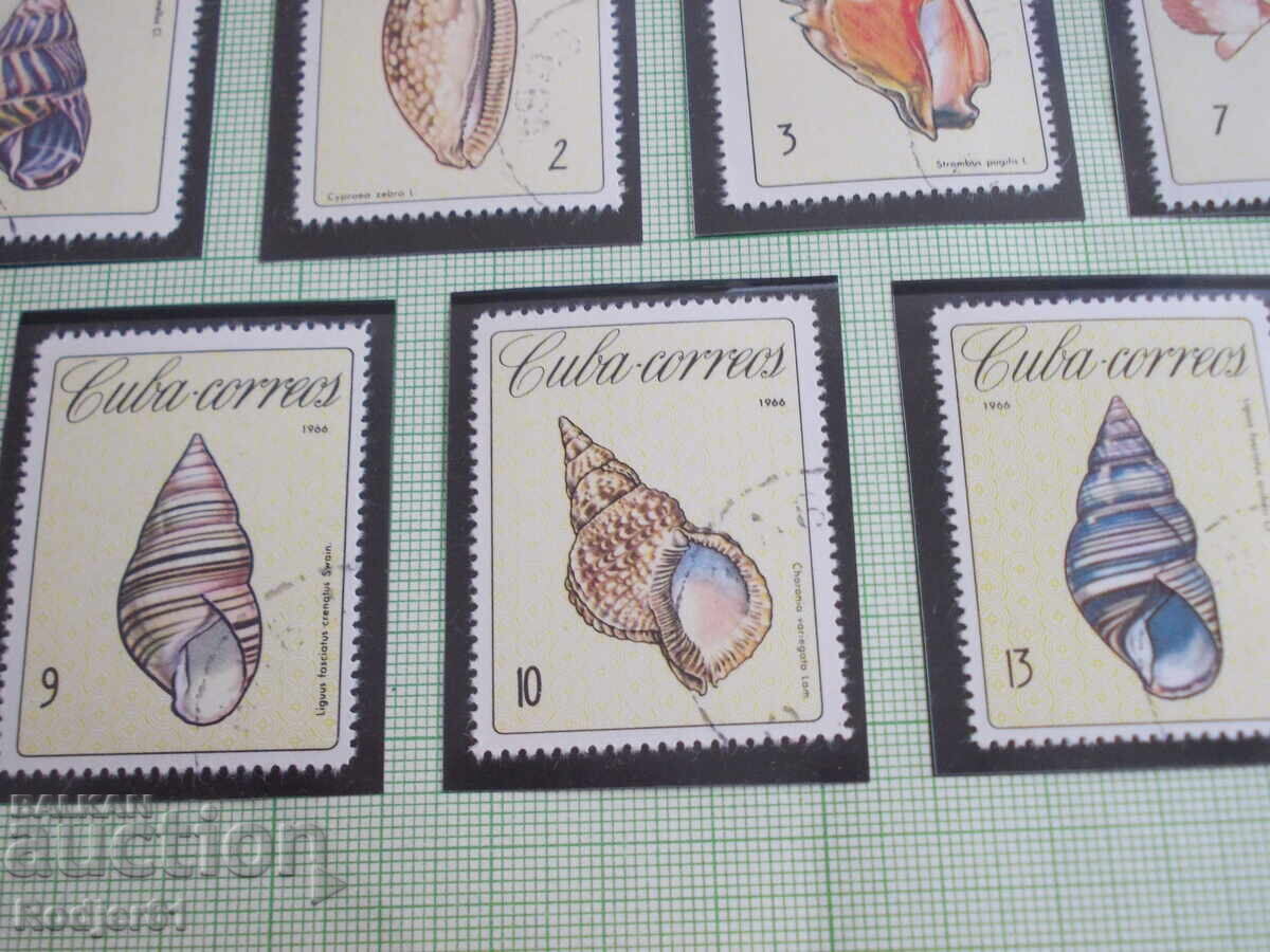 Delivery of stamps - Cuba 1966