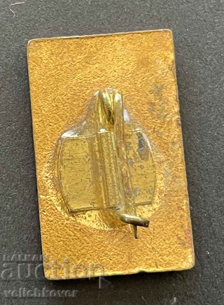 40336 Bulgaria sign pioneer sign Flame enamel with price 5.00 BGN | € 2.56 40336 Bulgaria sign pioneer sign Flame enamel with price 5.00 BGN | € 2.56