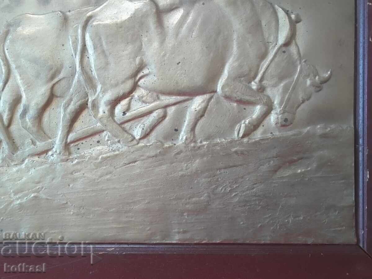 Livrarea Prof. A. Dudulov vechi tablou din cupru Femeie din Oran Livrarea Prof. A. Dudulov vechi tablou din cupru Femeie din Oran