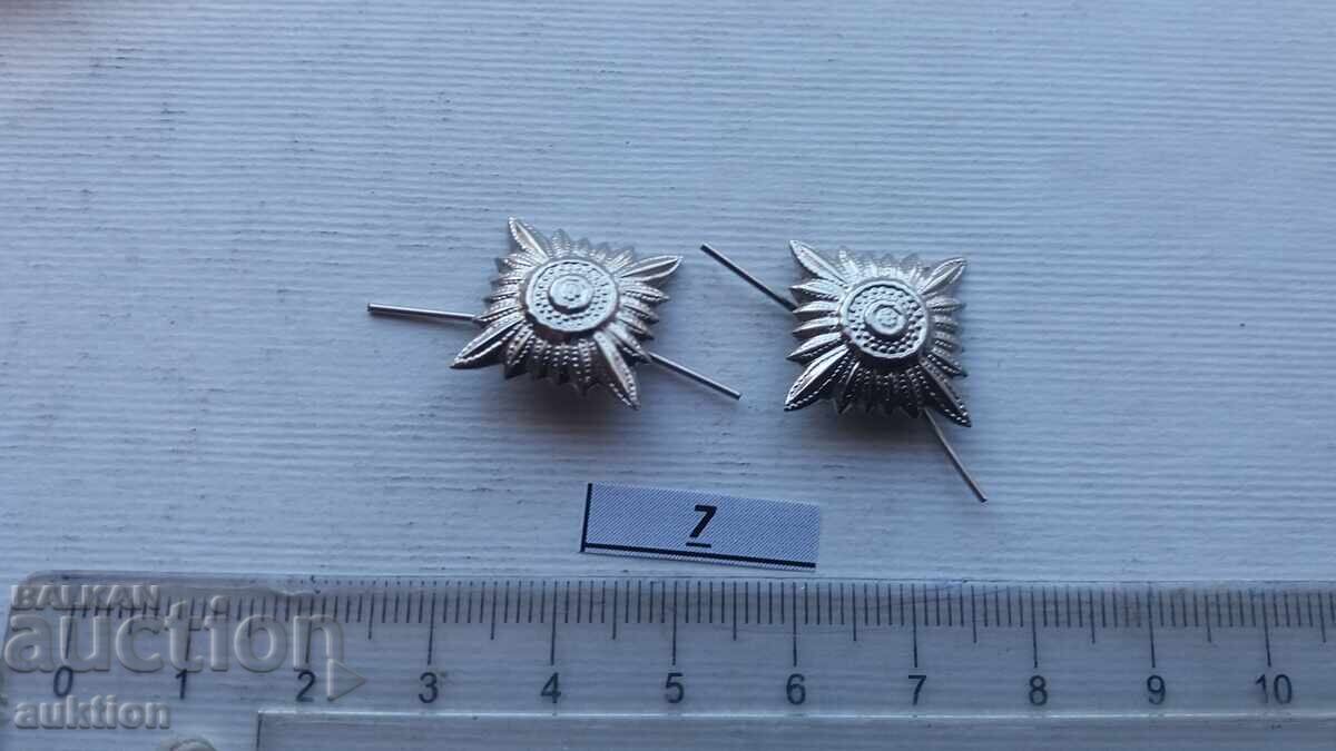 звезди фицерски пагони подполковник от БА униформа звезди фицерски пагони подполковник от БА униформа