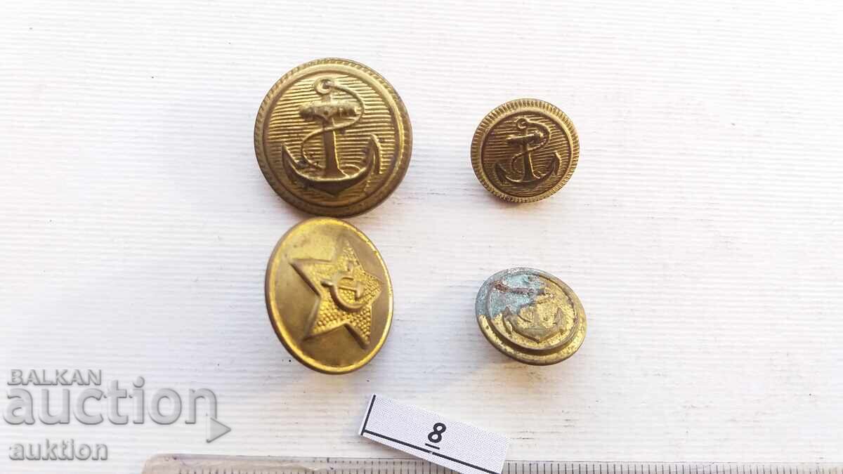Auction navy buttons Auction navy buttons