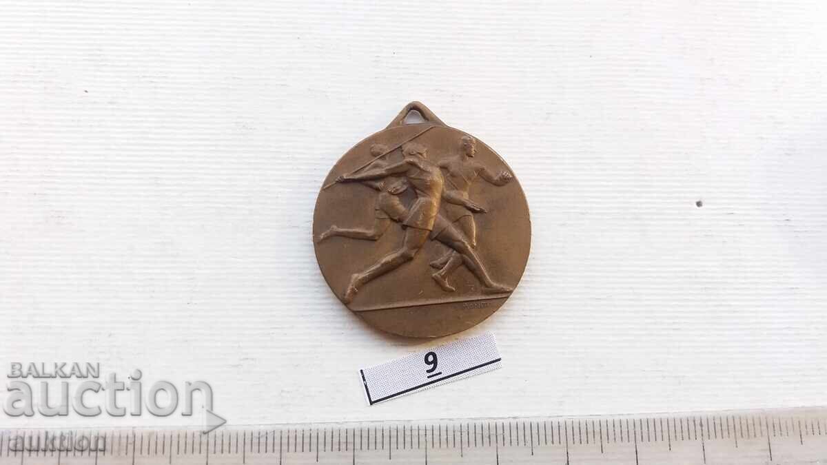 medal - athletics italy with price 1.99 BGN | € 1.02