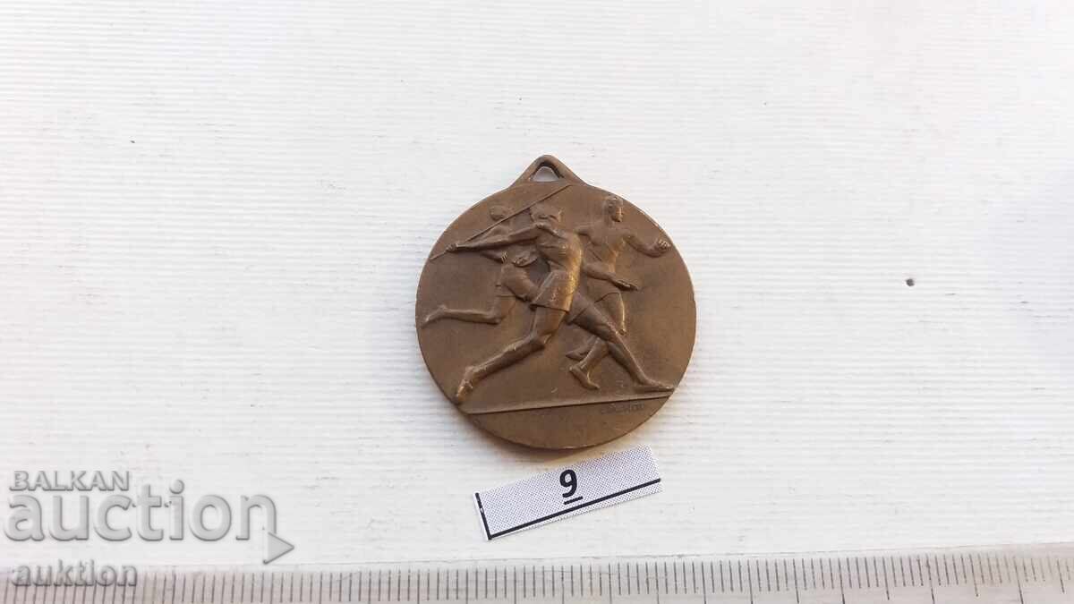 Auction  medal - athletics italy