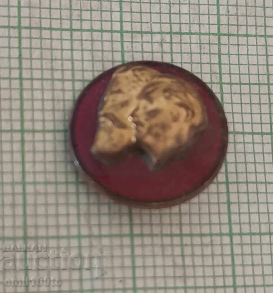 Badge - Georgi Dimitrov and Dimitar Blagoev Badge - Georgi Dimitrov and Dimitar Blagoev