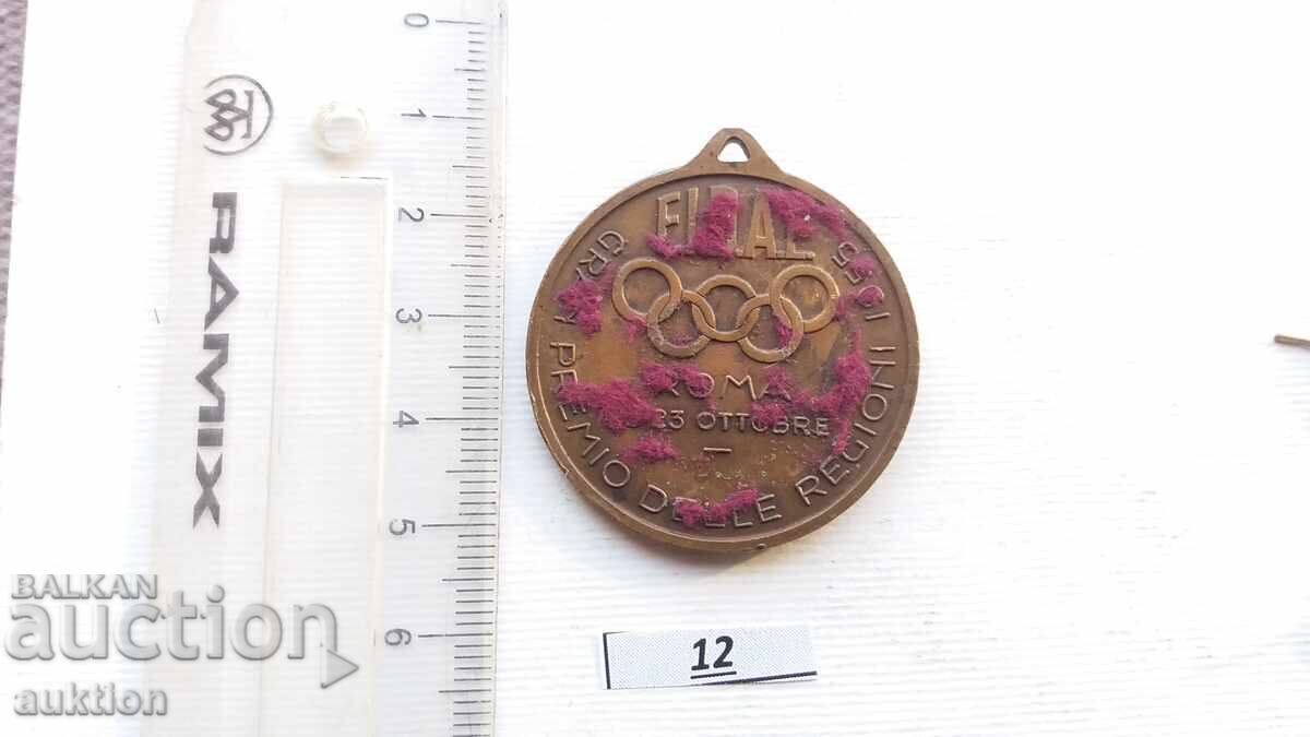 medal - athletics italy - 5 medal - athletics italy - 5