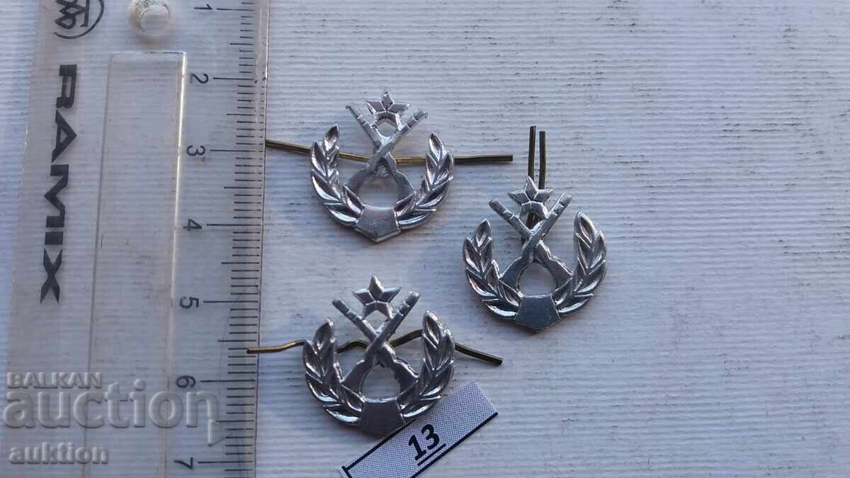 monogram for officer's epaulettes lieutenant colonel of the BA uniform with price 4.99 BGN | € 2.55 monogram for officer's epaulettes lieutenant colonel of the BA uniform with price 4.99 BGN | € 2.55