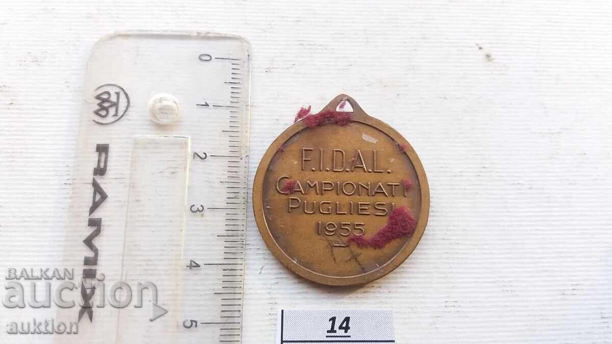 medal - athletics italy - 5