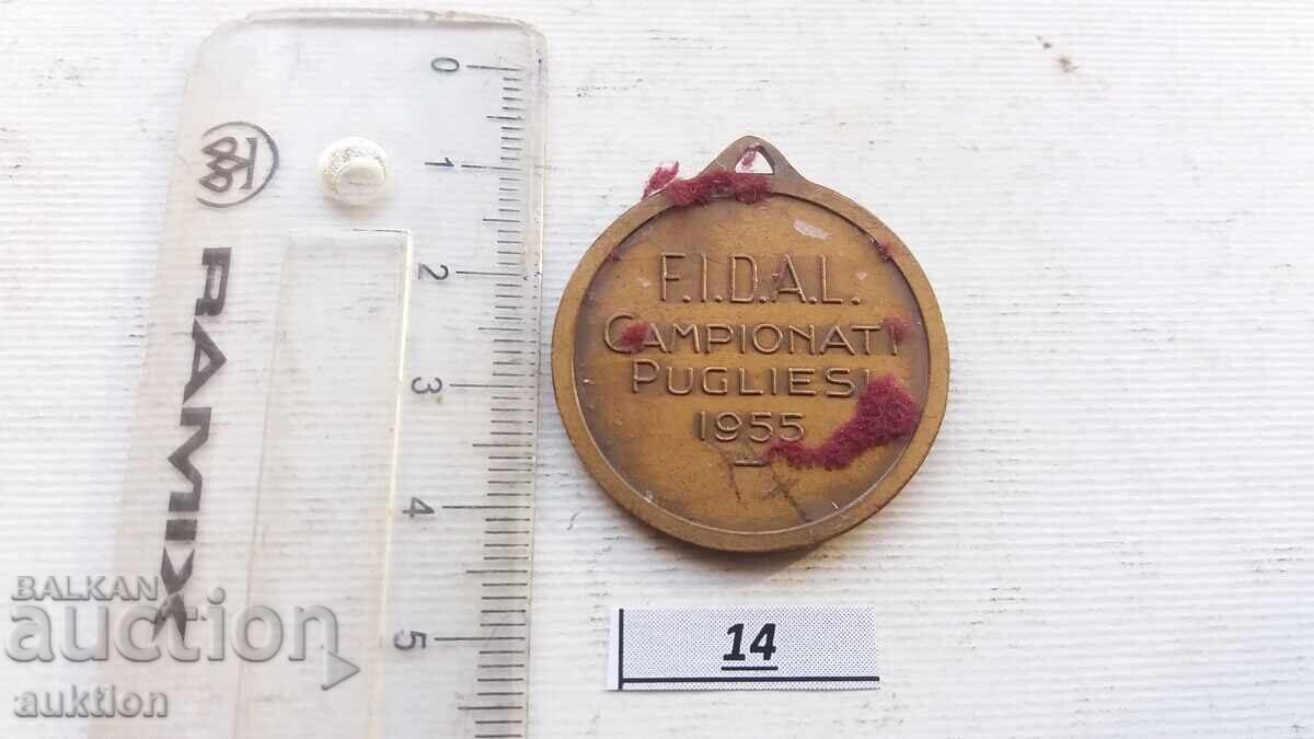 medal - athletics italy - 6