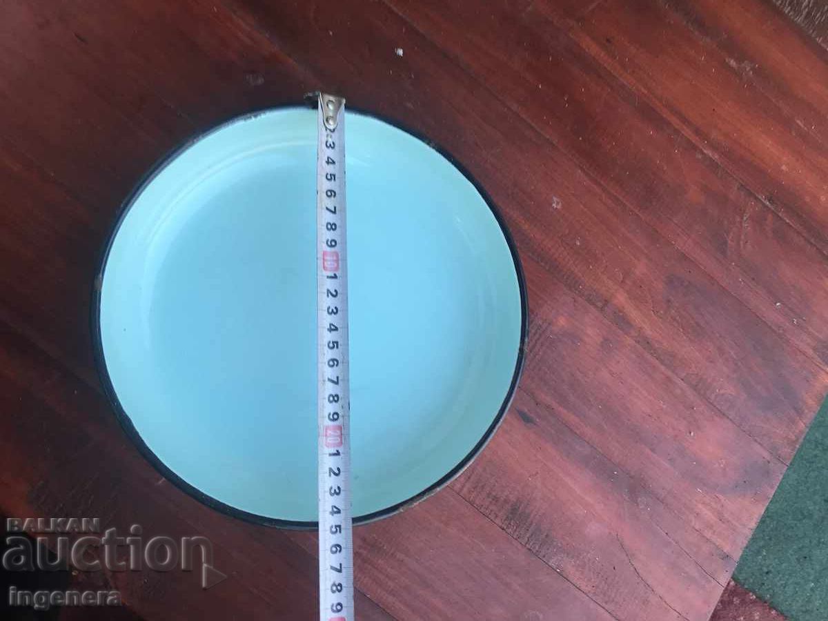 ENAMELLED FACET TRAY NEW BULGARIA with price 22.00 BGN | € 11.25 ENAMELLED FACET TRAY NEW BULGARIA with price 22.00 BGN | € 11.25