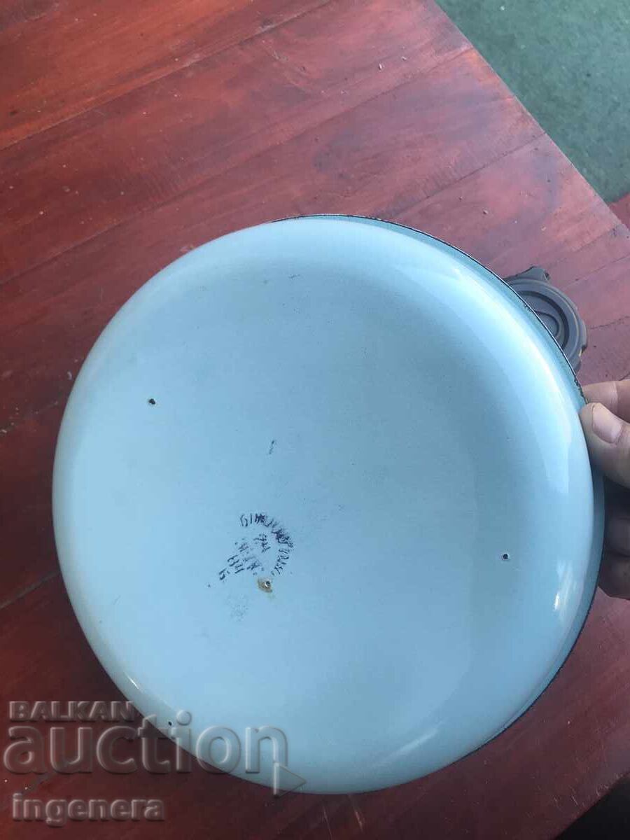 ENAMELLED FACET TRAY NEW BULGARIA - 5 ENAMELLED FACET TRAY NEW BULGARIA - 5