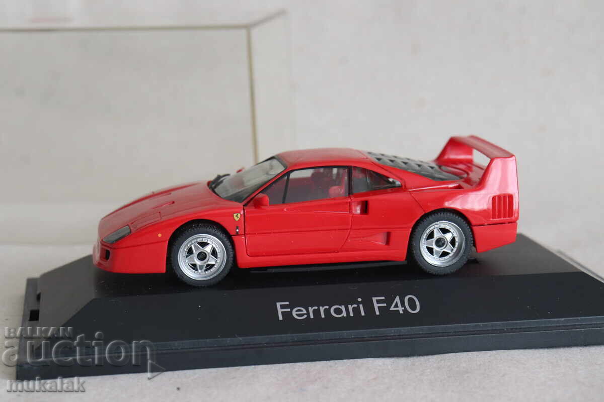 1:43 HERPA FERRARI F 40 CAR MODEL TOY with price 30.00 BGN | € 15.34 1:43 HERPA FERRARI F 40 CAR MODEL TOY with price 30.00 BGN | € 15.34