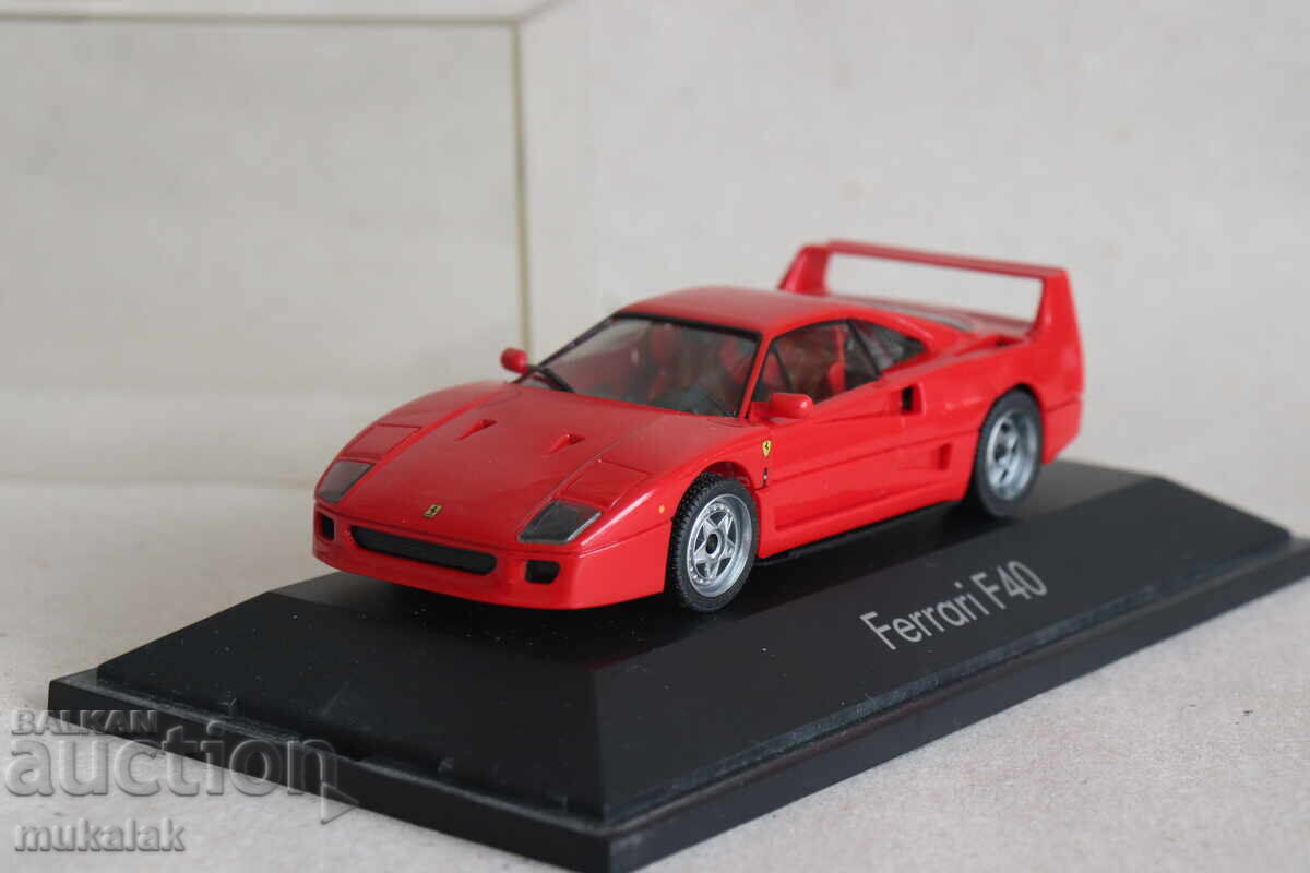 Auction 1:43 HERPA FERRARI F 40 CAR MODEL TOY Auction 1:43 HERPA FERRARI F 40 CAR MODEL TOY