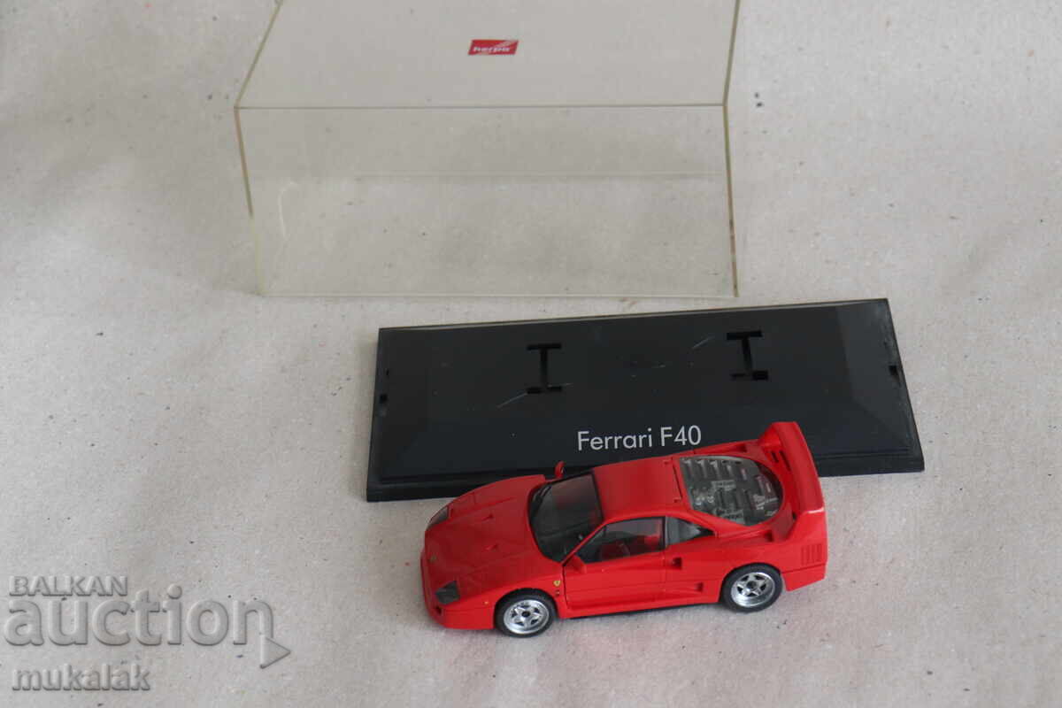 1:43 HERPA FERRARI F 40 CAR MODEL TOY - 6 1:43 HERPA FERRARI F 40 CAR MODEL TOY - 6