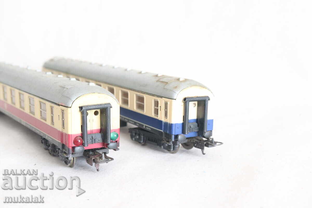 H0 1/87 LIMA LOCOMOTIVE WAGON TRAIN TRAIN RAILWAY LOT 2 PCS. - 5 H0 1/87 LIMA LOCOMOTIVE WAGON TRAIN TRAIN RAILWAY LOT 2 PCS. - 5