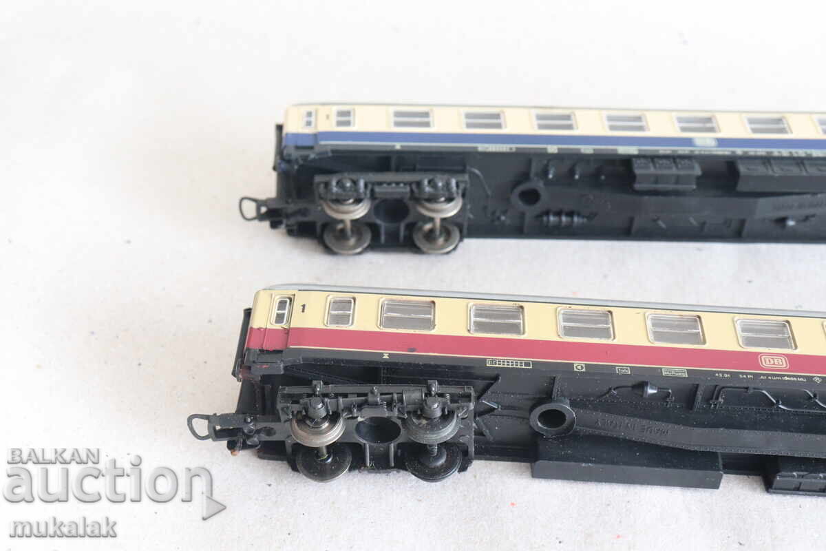 H0 1/87 LIMA LOCOMOTIVE WAGON TRAIN TRAIN RAILWAY LOT 2 PCS. - 6 H0 1/87 LIMA LOCOMOTIVE WAGON TRAIN TRAIN RAILWAY LOT 2 PCS. - 6