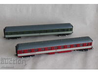 H0 1/87 LIMA??? LOCOMOTIVE WAGON TRAIN TRAIN RAILWAY LOT 2 PCS.