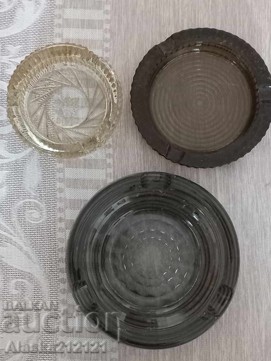 Old lead crystal ashtrays with price 5.00 BGN | € 2.56 Old lead crystal ashtrays with price 5.00 BGN | € 2.56