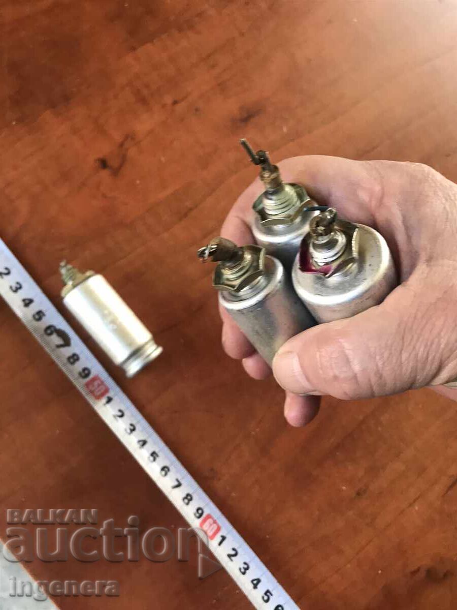ELECTRICAL ELEMENTS CAPACITORS-4 PCS. - 6