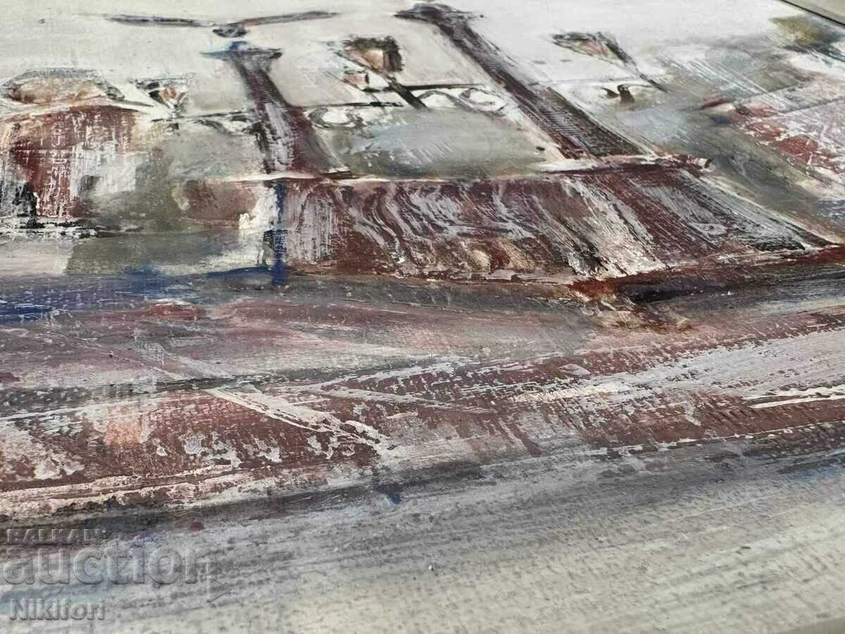 Painting by Venelin Petrov Eagle Bridge 1998 - 5 Painting by Venelin Petrov Eagle Bridge 1998 - 5