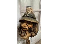 Massive bottle, elf, dwarf – vintage, 682g