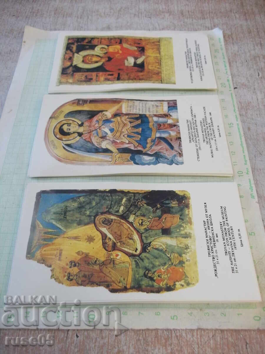 Lot of 44 cards of icons from the Troyan Monastery, new - 5 Lot of 44 cards of icons from the Troyan Monastery, new - 5