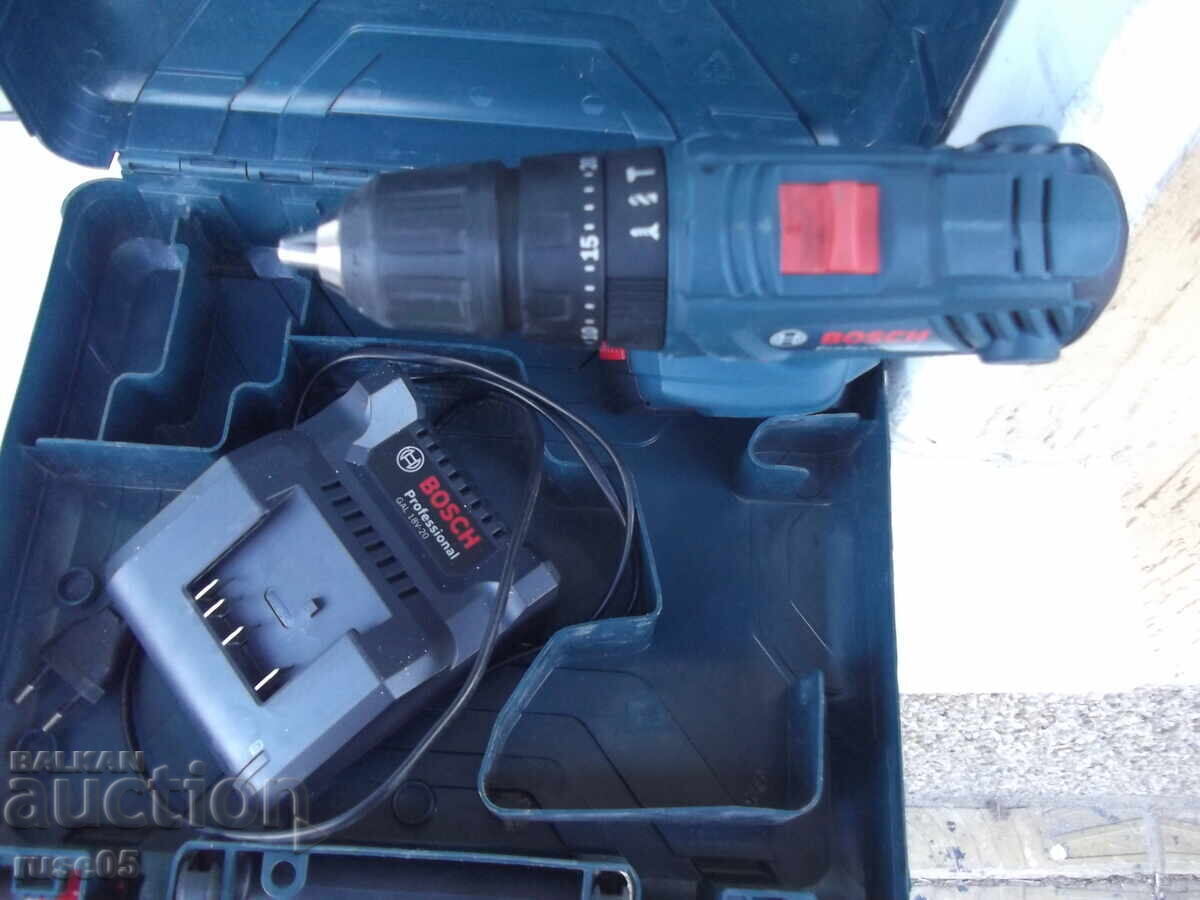 Drill "BOSCH - Professional - GSB 180-Li" cordless - 6 Drill "BOSCH - Professional - GSB 180-Li" cordless - 6