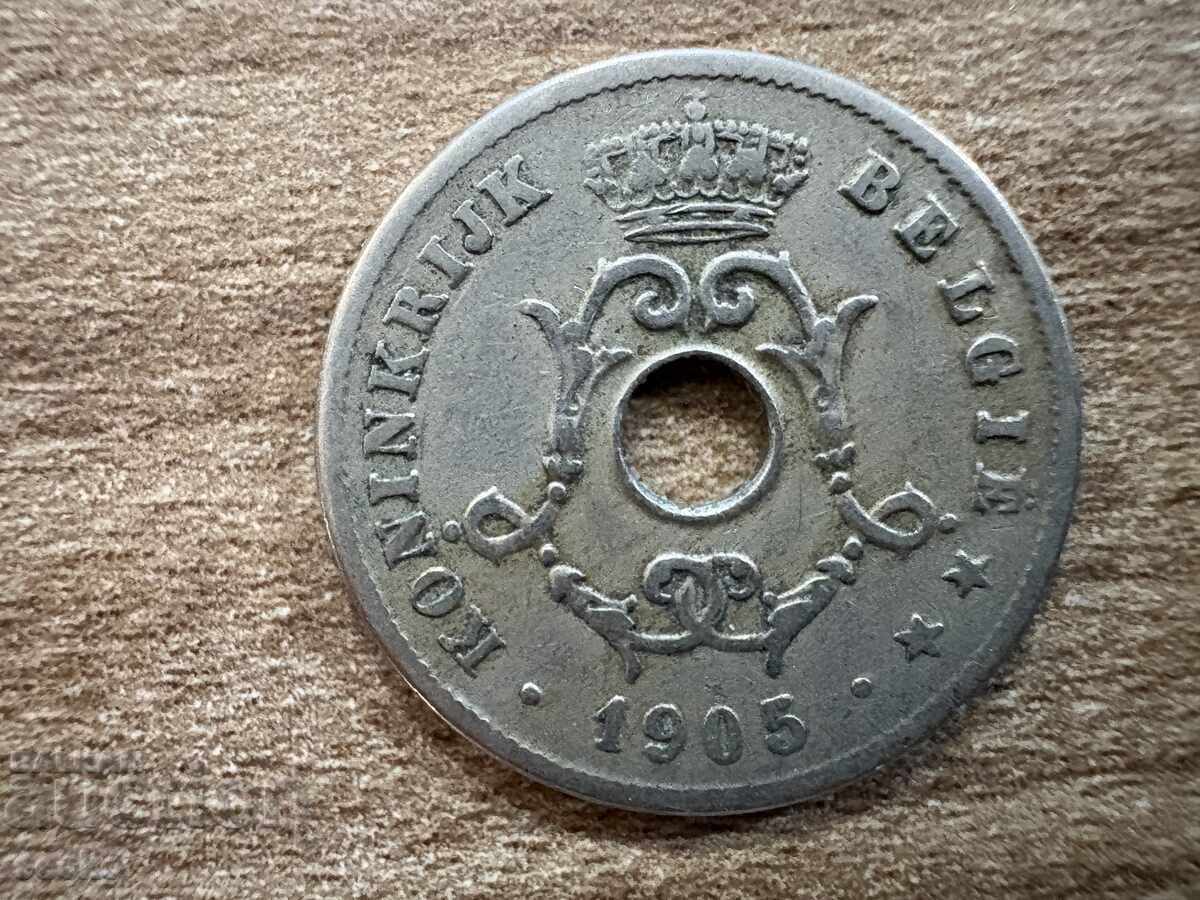 Belgium - 10 centimes (1905) - BELGIË with price 0.90 BGN | € 0.46