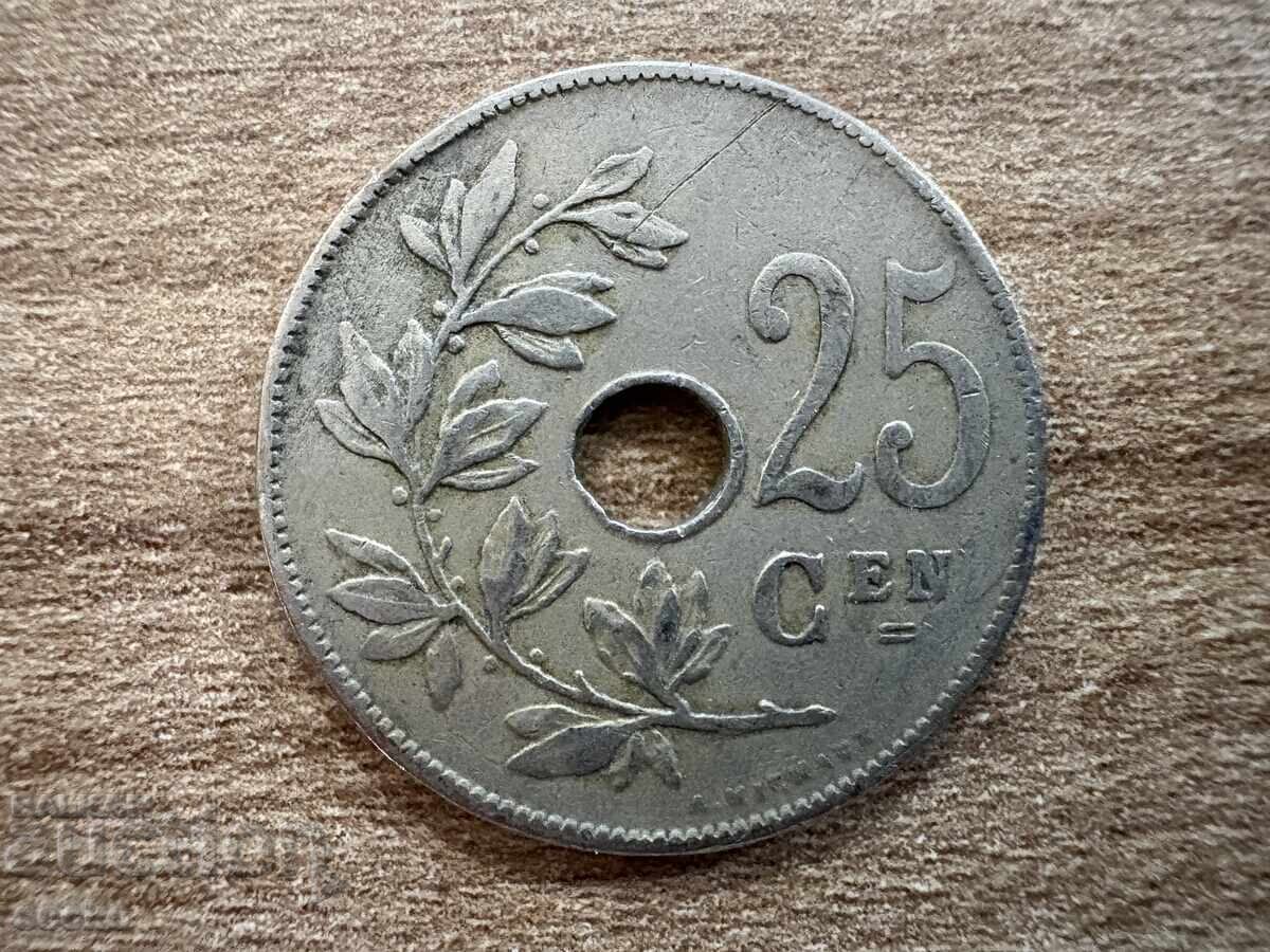 Belgium - 25 centimes (1928) - BELGIË Belgium - 25 centimes (1928) - BELGIË