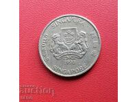 Singapore-20 cents 1990