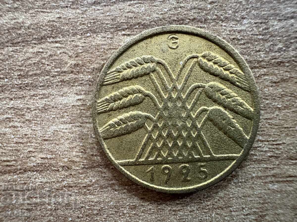 Germany - 10 Reichspfennig (1925) - G with price 1.20 BGN | € 0.61 Germany - 10 Reichspfennig (1925) - G with price 1.20 BGN | € 0.61