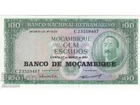 100 escudos 1961, Mozambique