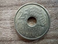 Spania - 25 pesetas (1996) - Castilia-La Mancha