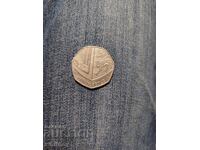 50 pence 2017 Tiraj 1,8 milioane!