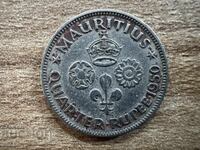 Mauritius - ¼ rupee (1950)