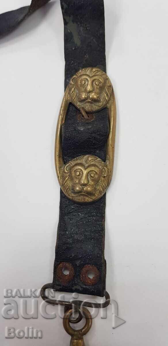 Аукцион Много рядък царски морски носач за сабя, кортик - офицерски Аукцион Много рядък царски морски носач за сабя, кортик - офицерски