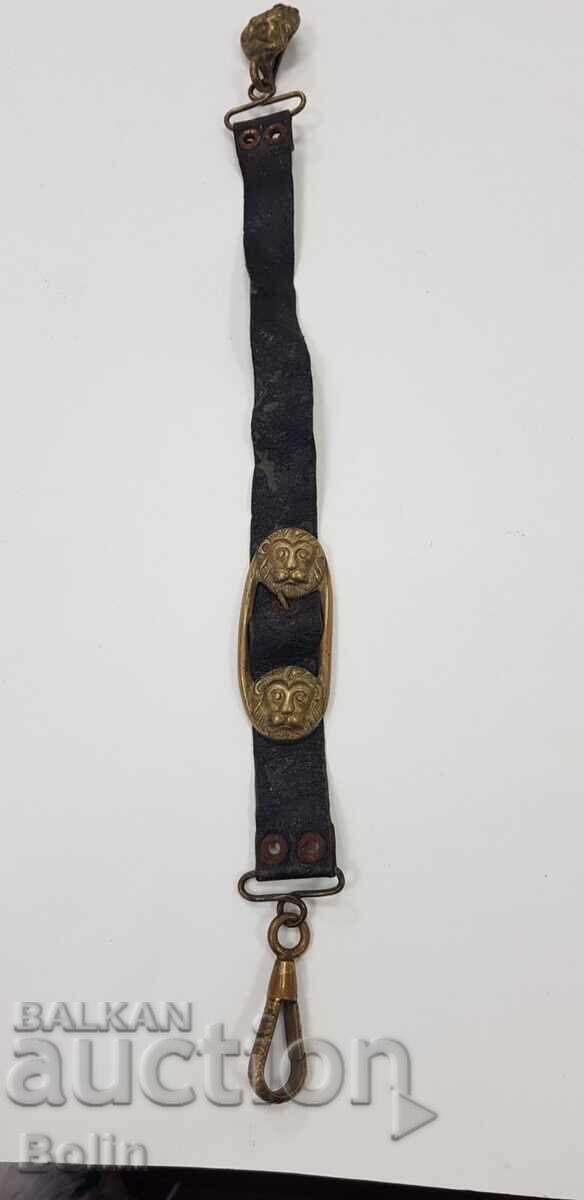 Много рядък царски морски носач за сабя, кортик - офицерски - 5 Много рядък царски морски носач за сабя, кортик - офицерски - 5