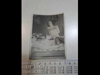 Old postcard/photo - Woman - Erotica