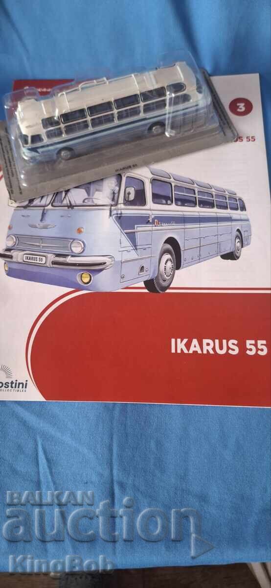 LEGENDARY BUSES COLLECTION - IKARUS 55 LEGENDARY BUSES COLLECTION - IKARUS 55