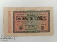 20.000 de mărci 1923, Germania