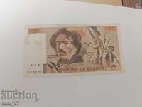 Banknote France - 100 francs-1980