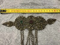 Macedonian Renaissance buckles chains cut filigree glass