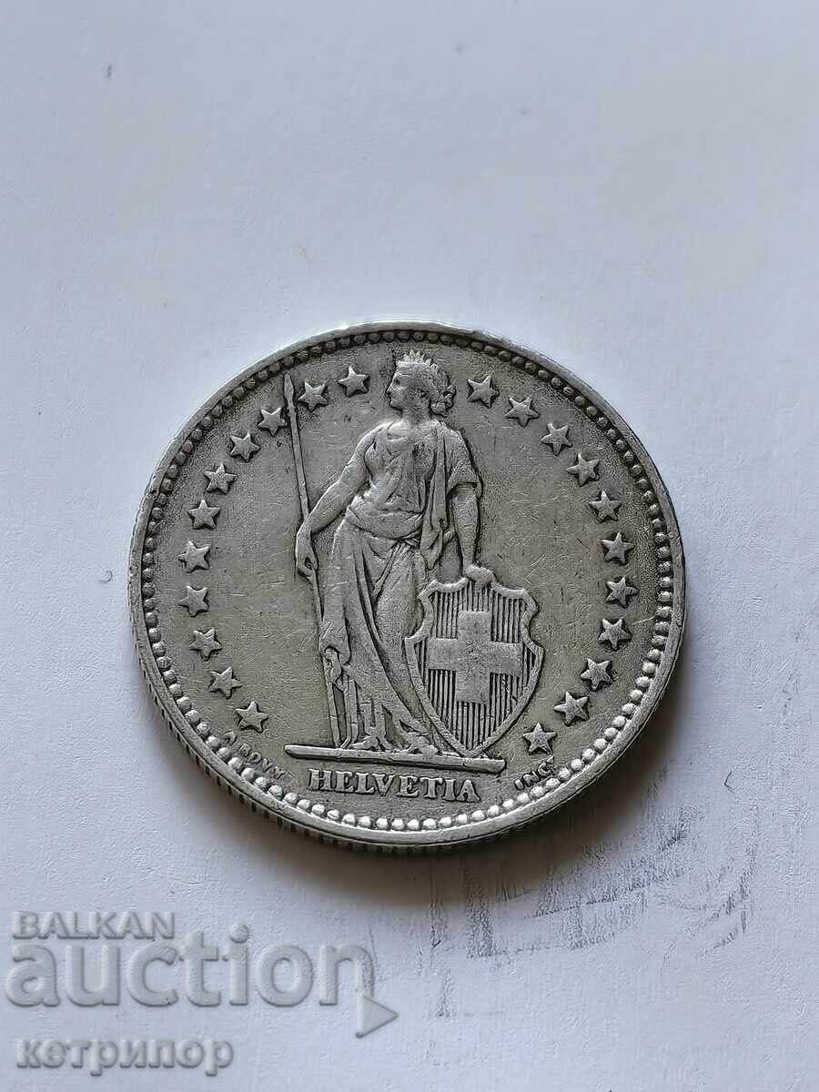 2 francs Switzerland 1916 silver with price 42.00 BGN | € 21.47 2 francs Switzerland 1916 silver with price 42.00 BGN | € 21.47