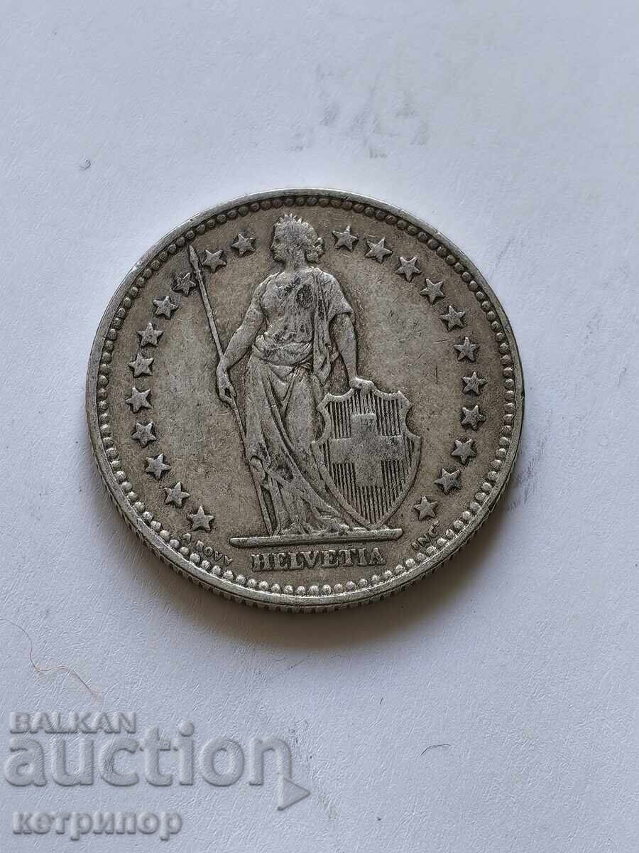 2 франка Швейцария 1920 г сребърни с цена 42.00 лв. | € 21.47 2 франка Швейцария 1920 г сребърни с цена 42.00 лв. | € 21.47