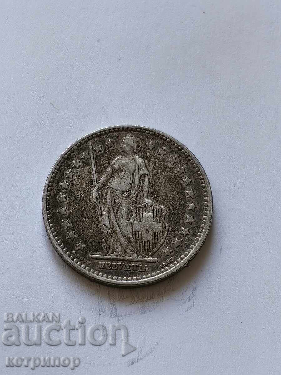 2 francs Switzerland 1921 silver with price 36.00 BGN | € 18.41 2 francs Switzerland 1921 silver with price 36.00 BGN | € 18.41