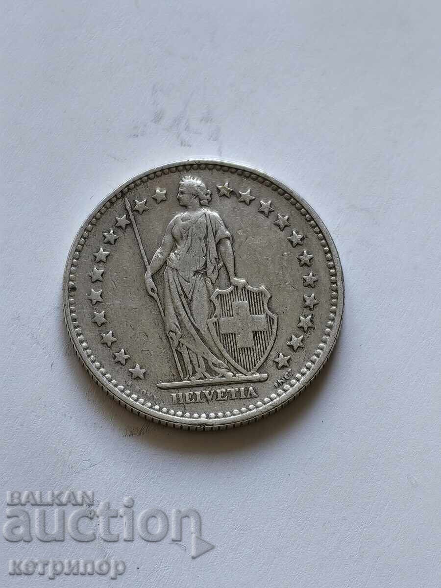 2 francs Switzerland 1928 silver with price 42.00 BGN | € 21.47 2 francs Switzerland 1928 silver with price 42.00 BGN | € 21.47