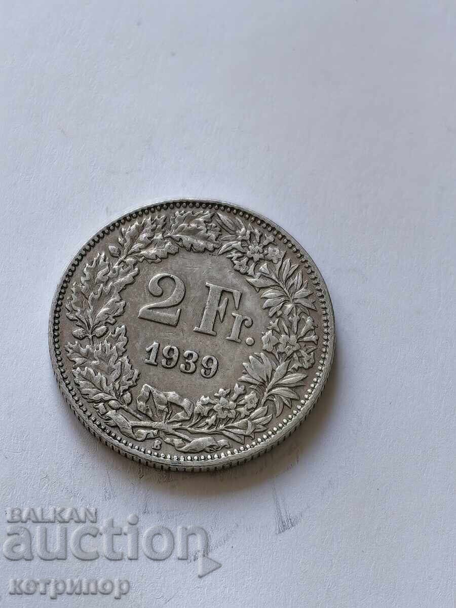 2 francs Switzerland 1931 silver 2 francs Switzerland 1931 silver